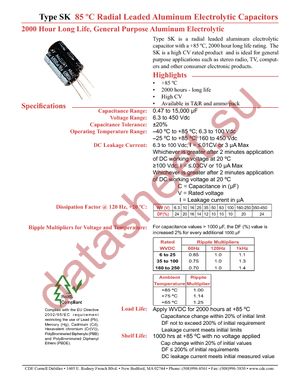 SK100M160ST datasheet  